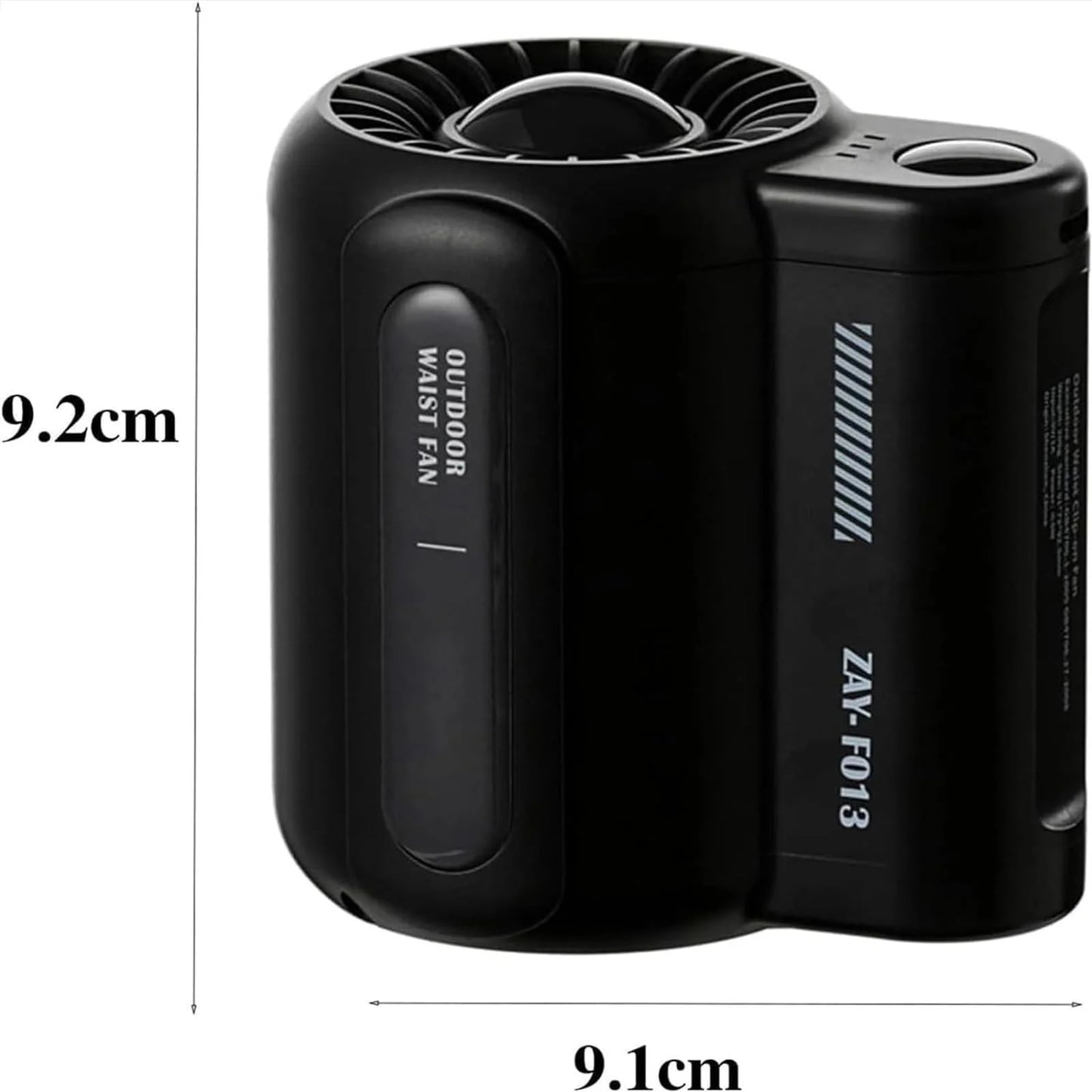 BreezeBelt™ – Wearable Under-Shirt Clip Fan | Portable, Hands-Free Cooling with 3-Speed Airflow