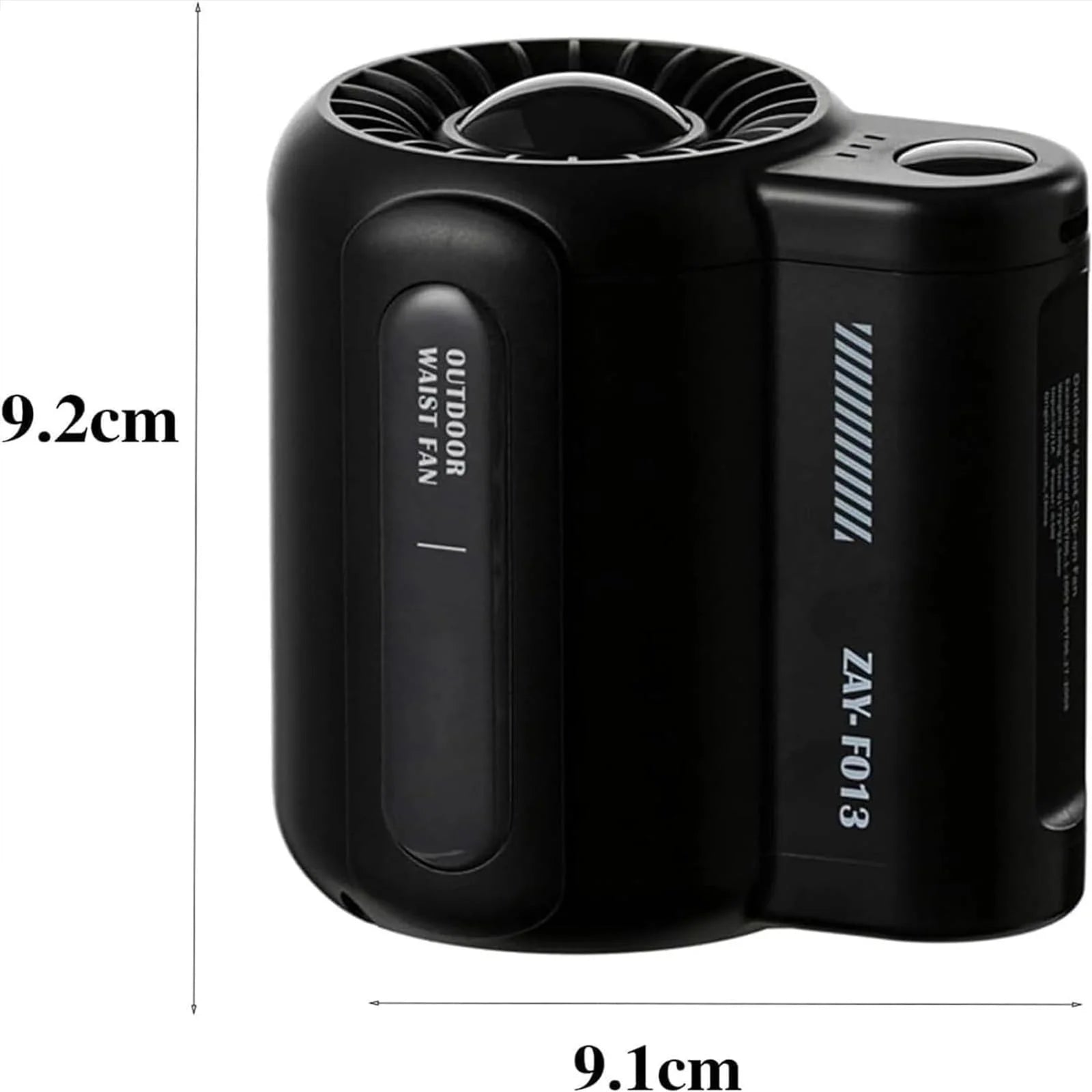 BreezeBelt™ – Wearable Under-Shirt Clip Fan | Portable, Hands-Free Cooling with 3-Speed Airflow