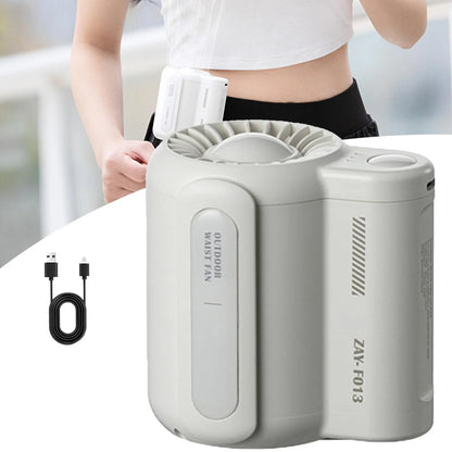 BreezeBelt™ – Wearable Under-Shirt Clip Fan | Portable, Hands-Free Cooling with 3-Speed Airflow